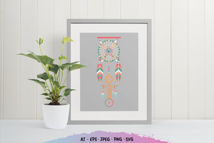 Cross Dreamcatcher Papercut