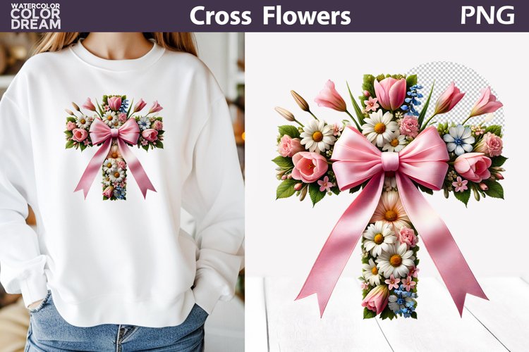 Easter Cross Clipart Image 18