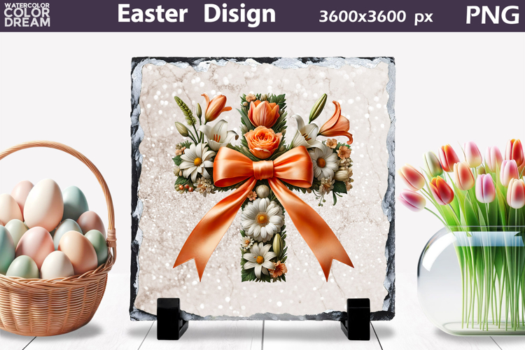 Easter Cross Clipart Image 22