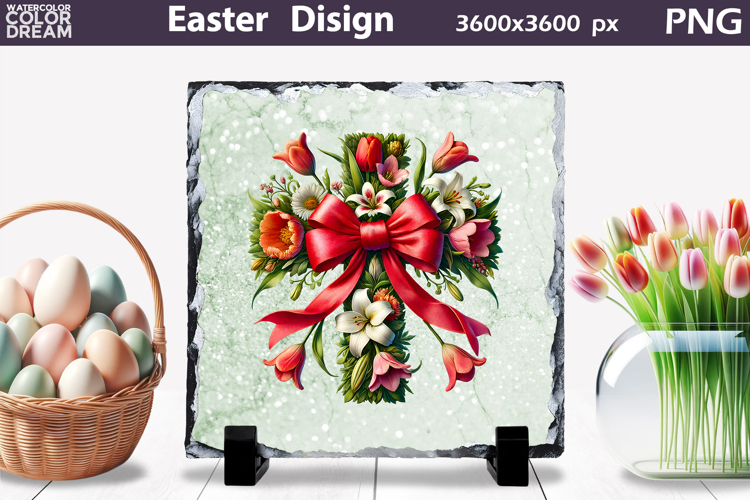 Easter Cross Clipart Image 20