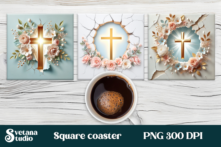 Easter Cross Clipart Image 10