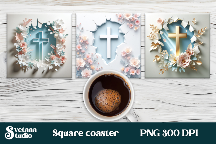 Easter Cross Clipart Image 8