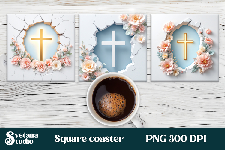 Easter Cross Clipart Image 7