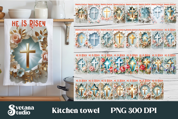 Easter Cross Clipart Image 10