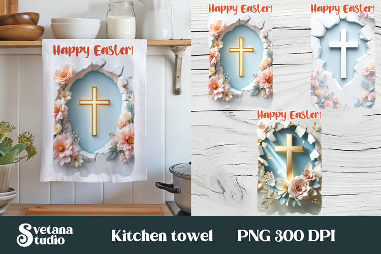 Easter Cross Clipart Image 18