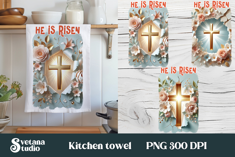 Easter Cross Clipart Image 12