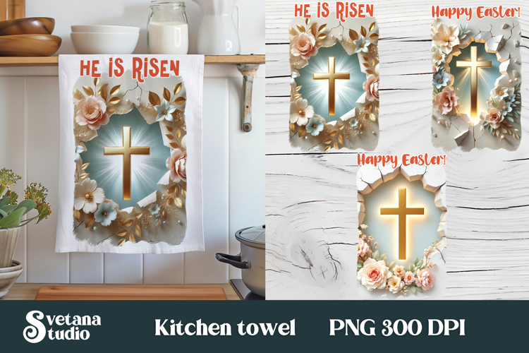 Easter Cross Clipart Image 11