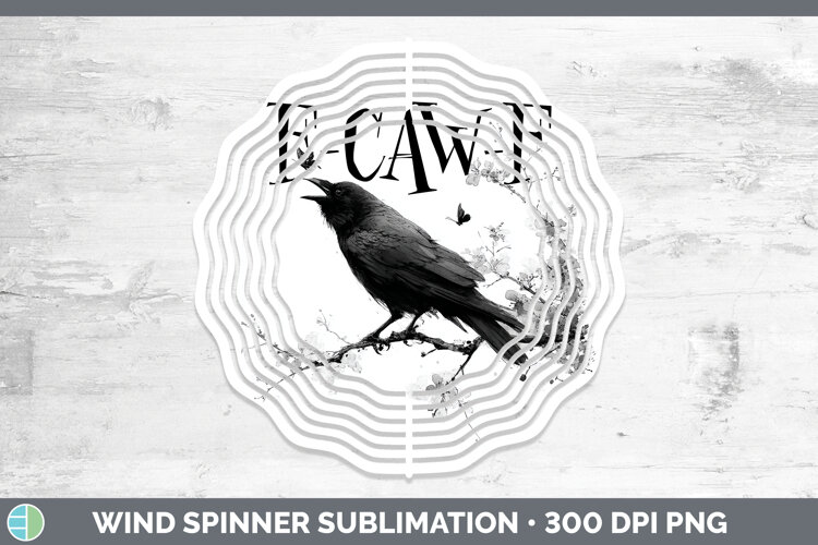 GorgeousCrow Wind Spinner design.