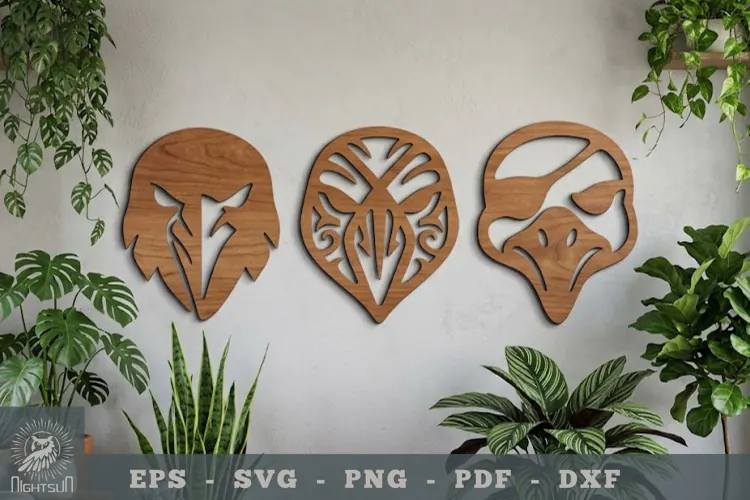 Crow Lasercut Wall Decor