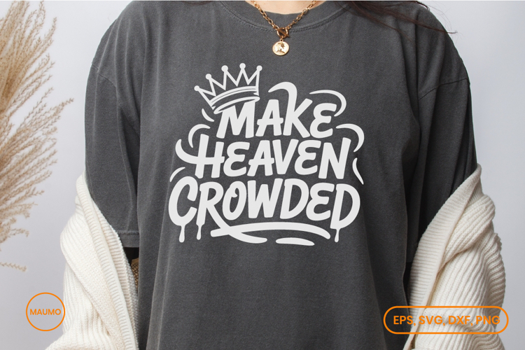 Heaven religious svg quote