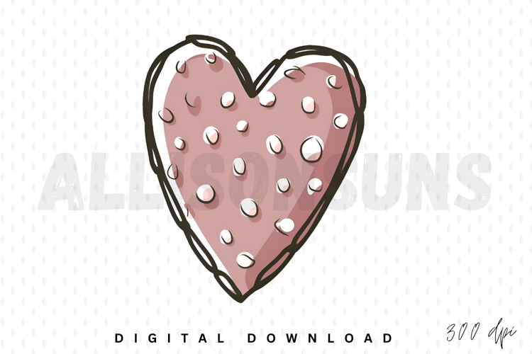 Drawn Heart Clipart Image 12