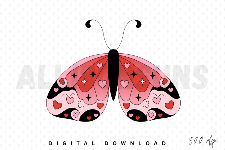 Cute Butterfly Clipart Image 14