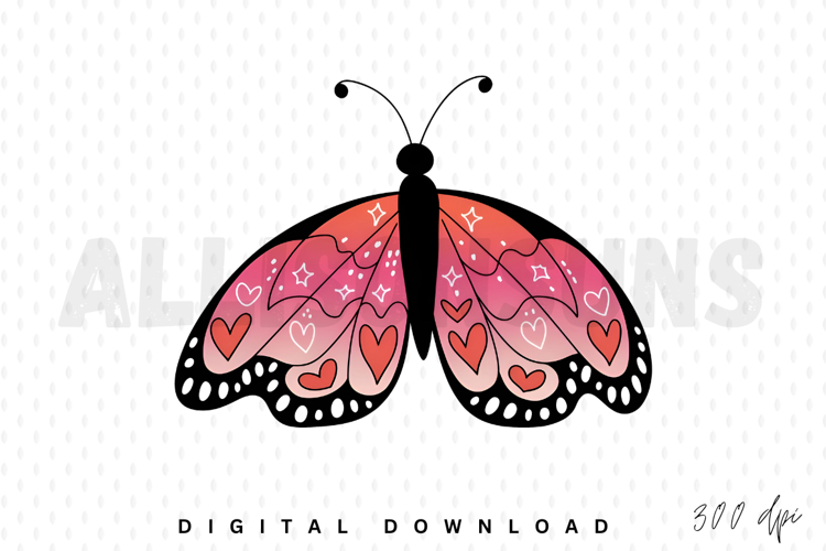 Cute Butterfly Clipart Image 18