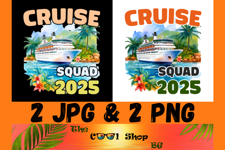 Cruise Squad 2025 Png, Making Memories Together Png example image 1