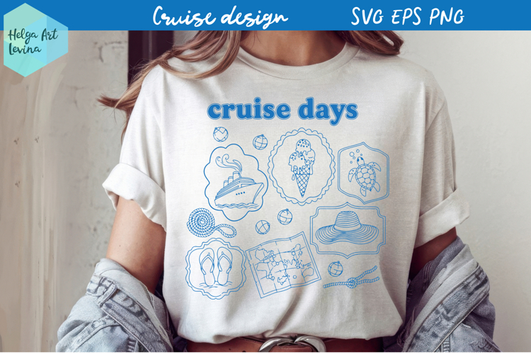 Cruise T-shirt SVG