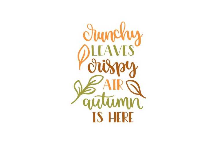 Crunchy Leaves Crispy Air Autumn Is Here