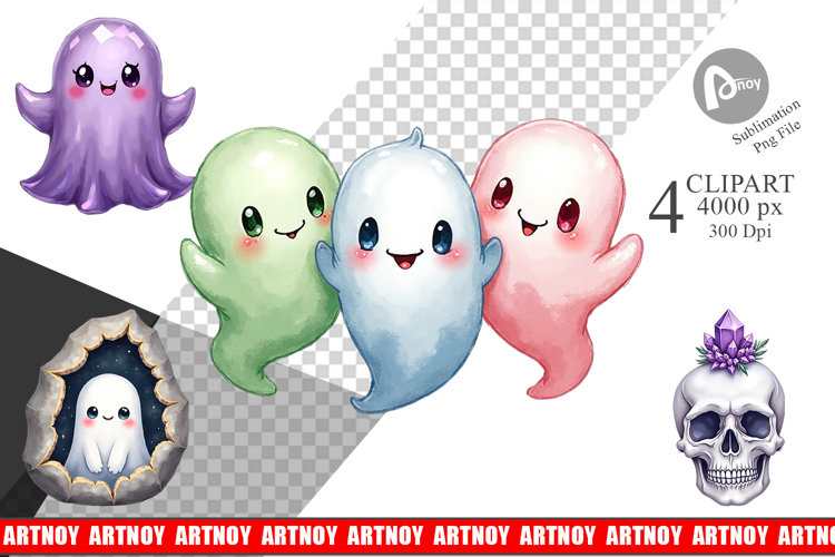 Ghosts Clipart