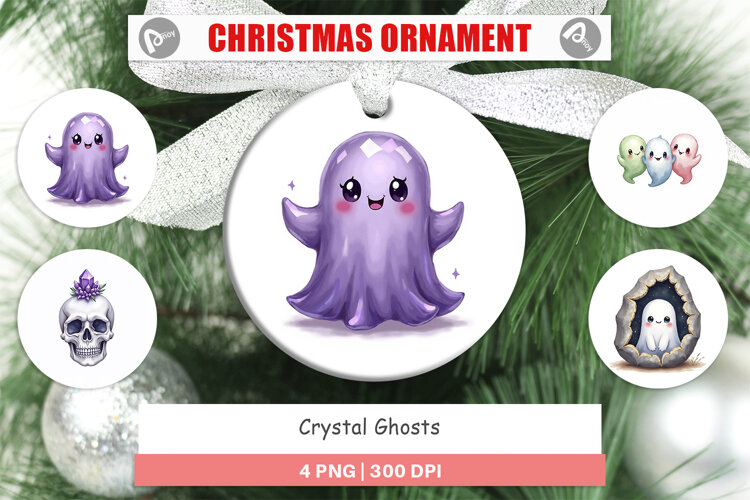 Ghosts Ornament example image 1
