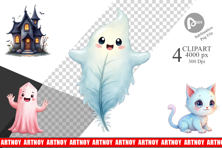 Ghosts Clipart