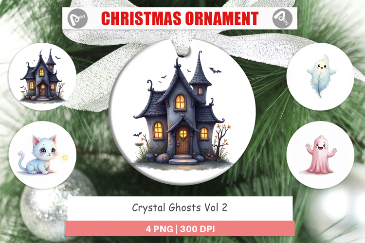 Ghosts Clipart Image 6