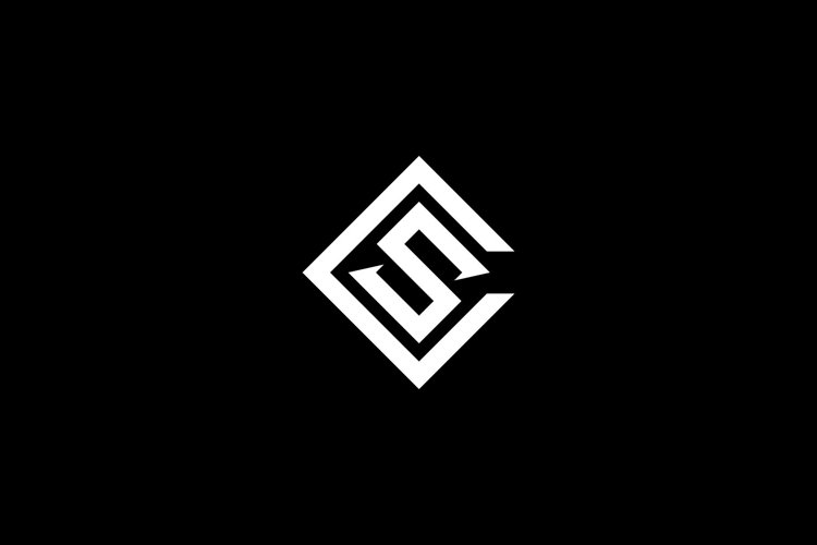 letter CS/SC initial logo example image 1