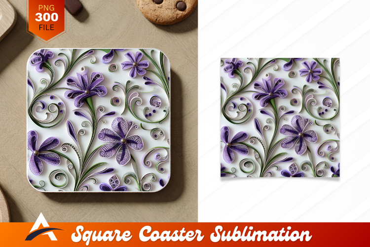 Purple Flowers Clipart Image 15