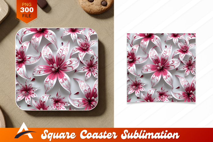 Pink Flowers Clipart Image 24