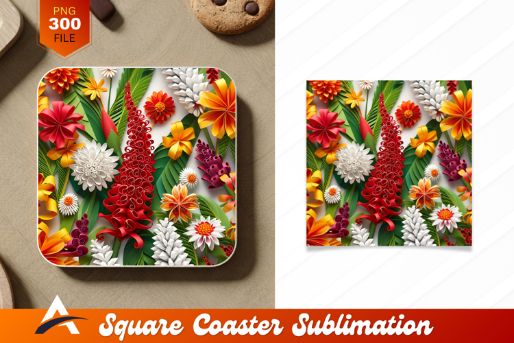 Tropical Flowers Clipart Image 7