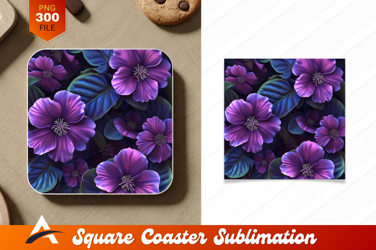 Purple Flower Clipart Image 9