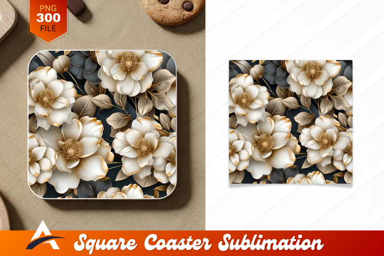 White And Gold Background Image 6
