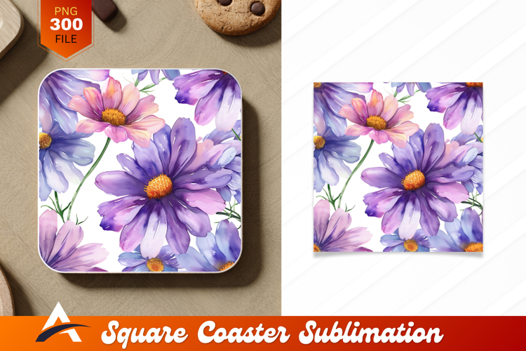 Purple Flower Clipart Image 7