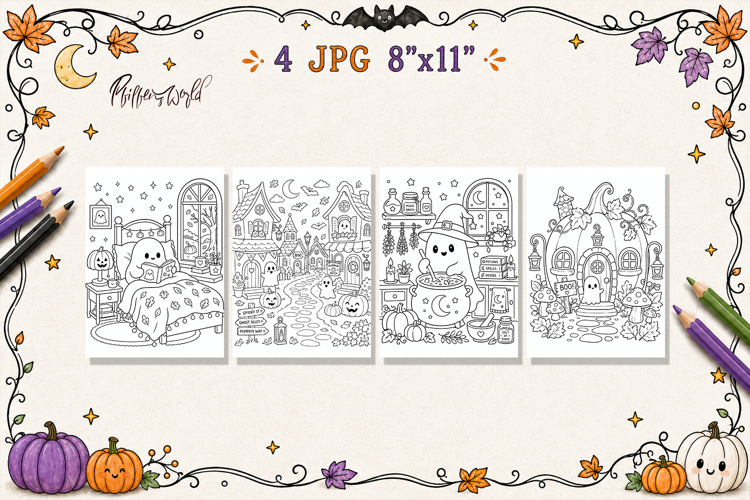 Autumn Coloring Pages