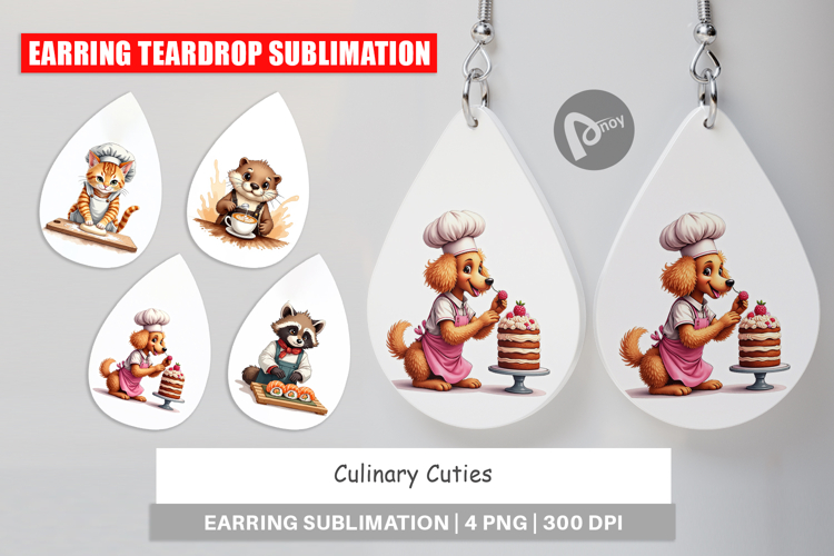 Culinary Cuties Earring