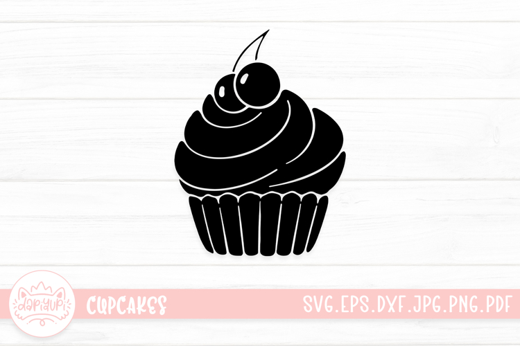 Cartoon Cupcake 
