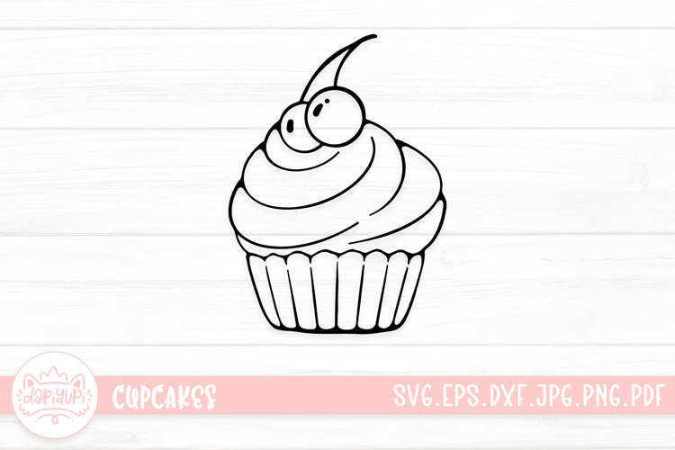 Cartoon Cupcake  Image 9