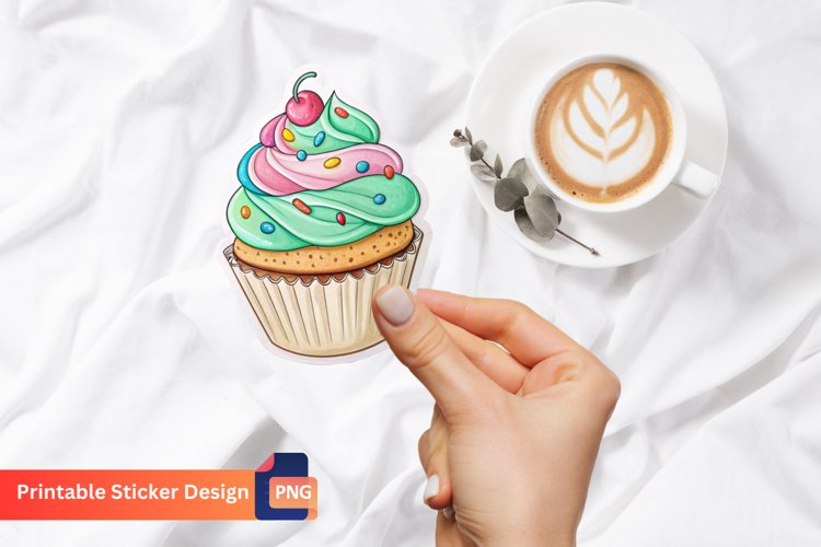 Birthday Cupcake Clipart Image 23