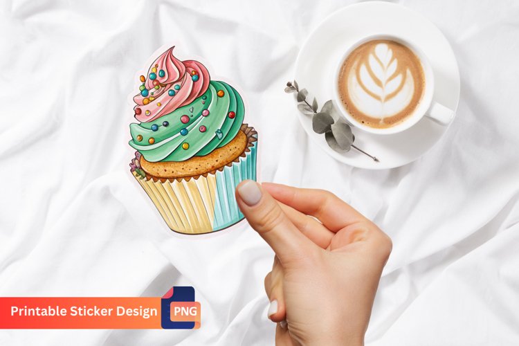 Birthday Cupcake Clipart Image 21