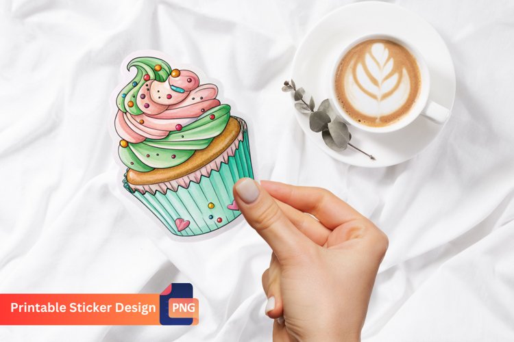 Birthday Cupcake Clipart Image 22