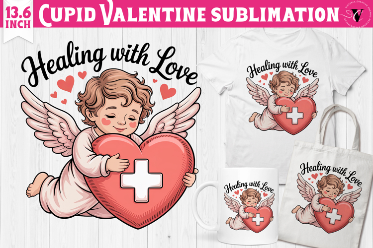 Cute Valentines Clipart | Romantic Love Cupid