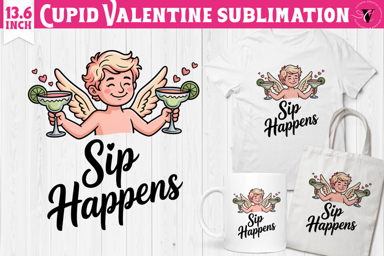 Cute Valentines Clipart | Anti Valentine Cupid