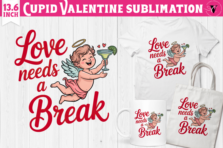 Cute Valentines Clipart | Anti Valentine Cupid