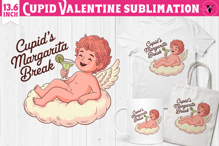 Cute Valentines Clipart | Anti Valentine Cupid