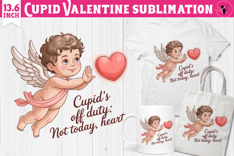 Cute Valentines Clipart | Anti Valentine Cupid