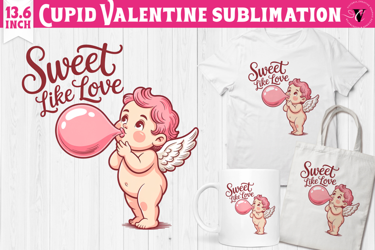 Cute Valentines Clipart | Romantic Love Cupid