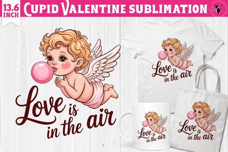 Cute Valentines Clipart | Romantic Love Cupid