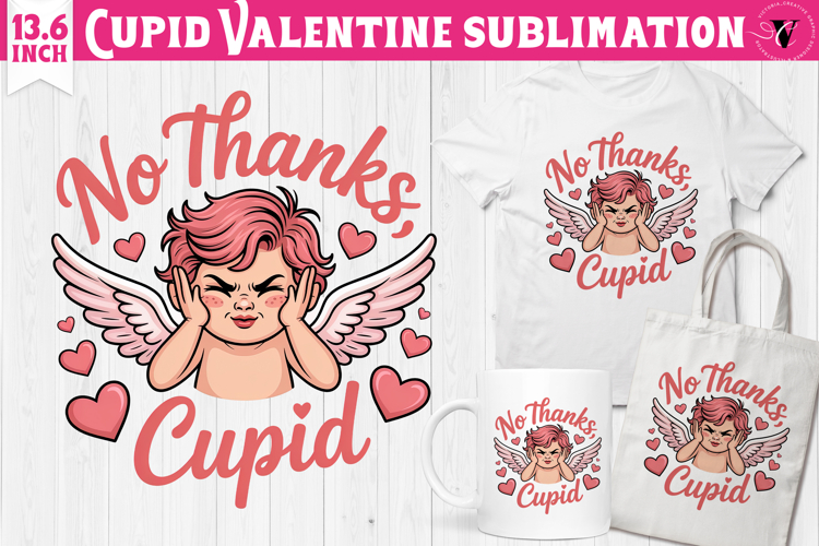 Cute Valentines Clipart | Anti Valentine Cupid