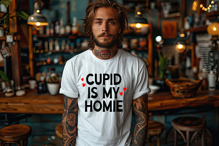 Cupid Is My Homie | Digital Cut or Print
