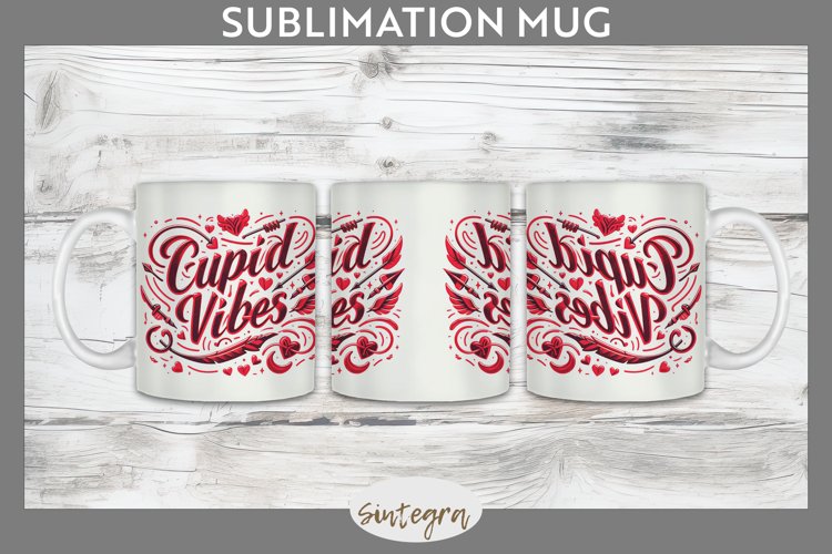 Cupid Vibes v2 Mug Wrap Sublimation