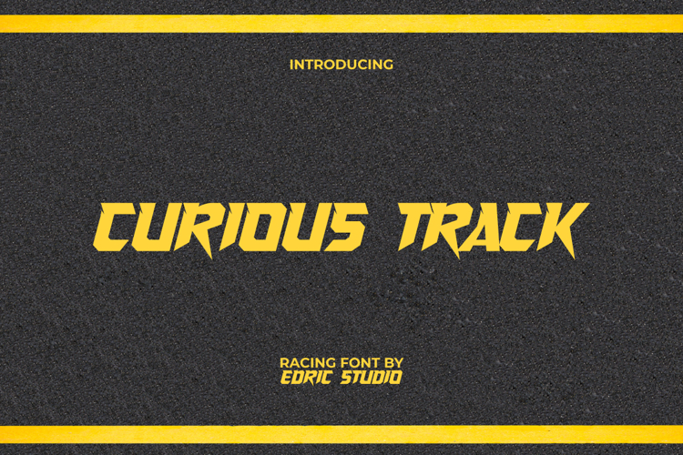 Curious Track Font