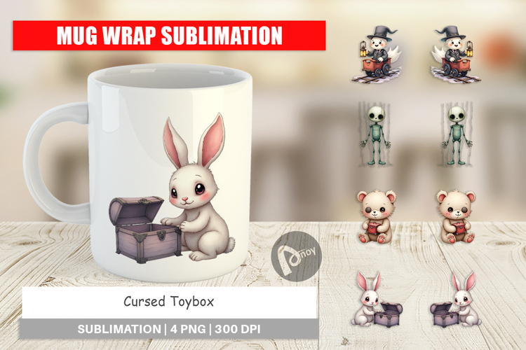 Mug Wrap Cursed Toybox